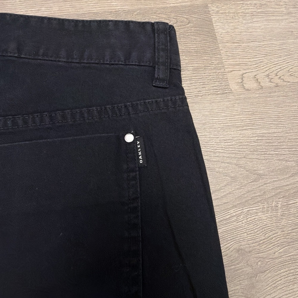 Oakley Ellipse Shorts Mens 34 Black Stretch Cotton Regular Fit Casual - Picture 5 of 11